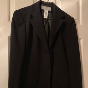 Black suit jacket